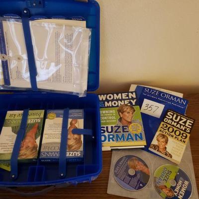 Lot 357: Suze Orman Books, CDs ect.
