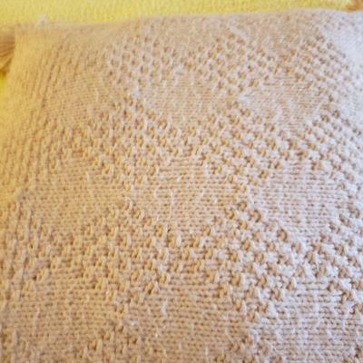 Lot 366: Mid Century Sweater Decorative Pillow
