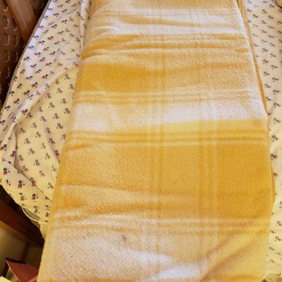 Lot 368: Vintage Pendleton Plaid Wool Blanket