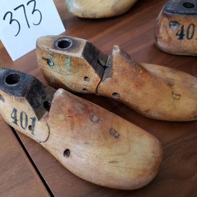 Lot 373: Vintage Swedish Child's Cobbler Shoe Molds