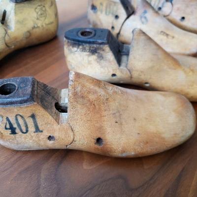 Lot 373: Vintage Swedish Child's Cobbler Shoe Molds
