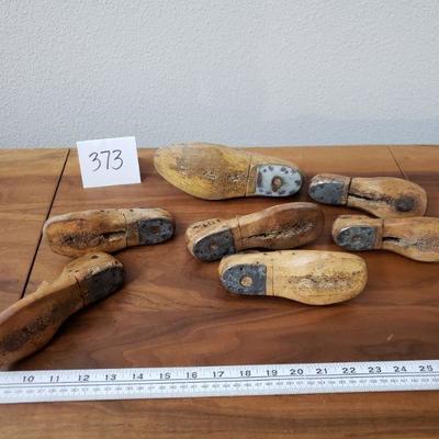 Lot 373: Vintage Swedish Child's Cobbler Shoe Molds