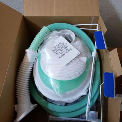 Lot 380: New Fabric Steam & Vintage Travel Iron