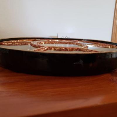 Lot 392: Vintage Japanese Sectioned Tray