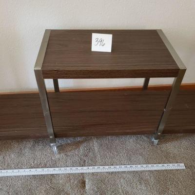 Lot 396: Mid Century Tiered Table