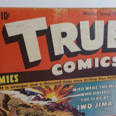 3 Issues of True Comics 1946 and 47. 