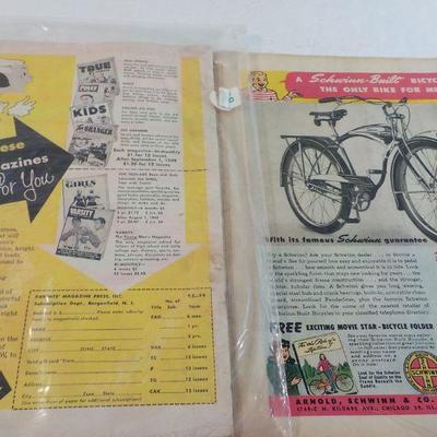 3 Issues of True Comics 1946 and 47. 