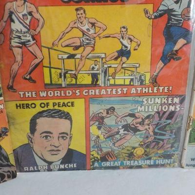 3 Issues of True Comics 1946 and 47. 