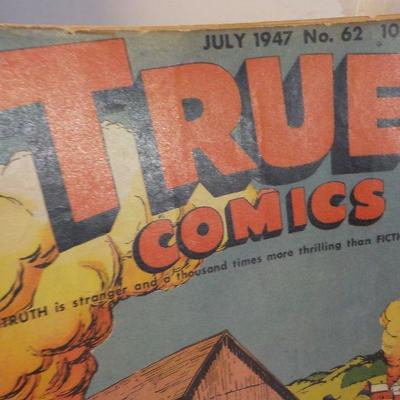3 Issues of True Comics 1946 and 47. 
