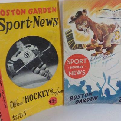 " Original Boston Garden 1953 to 1954 Sport-News Programs." 
