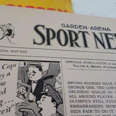 " Original Boston Garden 1953 to 1954 Sport-News Programs." 