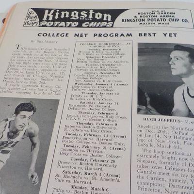 2 Boston Garden  1949 and 1950 "Sport Hockey News".
