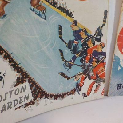 2 Boston Garden  1949 and 1950 "Sport Hockey News".