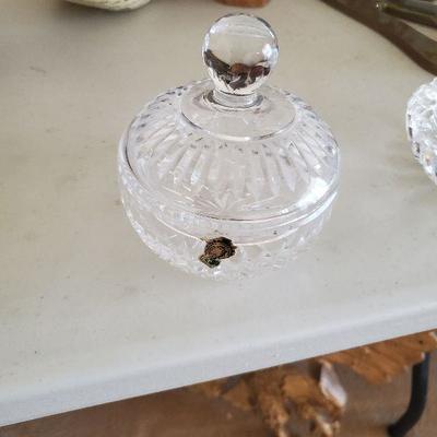 Waterford Candy/Powder Dish with lid