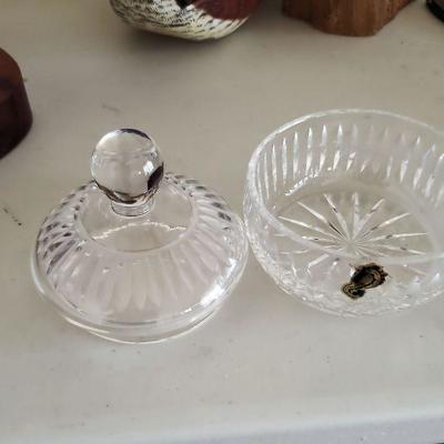 Waterford Candy/Powder Dish with lid