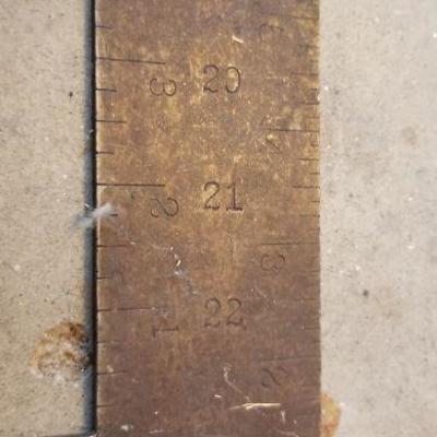 LOT #398: Measuring Tape and (2) Angle Rulers