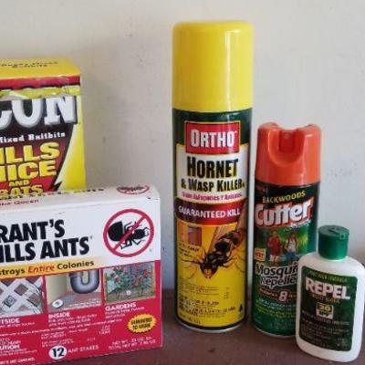 LOT # 420: Pest Control Group - most nearly full