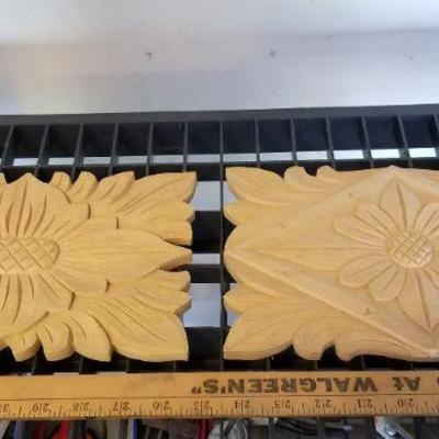 LOT #429: Vintage Made in Korea Wood Craft Carvings