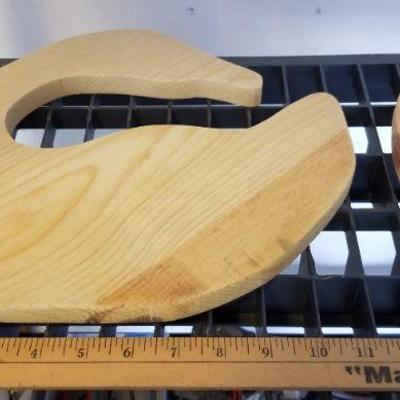 LOT #431: Two Wood Craft Duck Forms UNUSED
