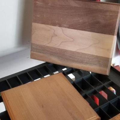 LOT #433: Huge assortment of Wood Craft Supplies