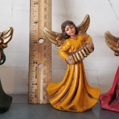 LOT #439: Vintage Set of (3) Made in Italy Angels