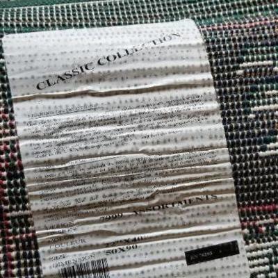 LOT #443: (2) Seasonal Deco Rugs