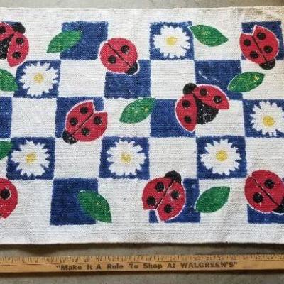 LOT #444: (2) Floor Mats Deco