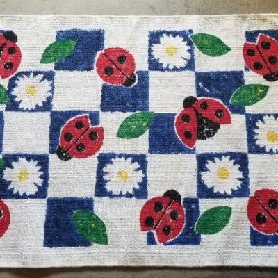 LOT #444: (2) Floor Mats Deco