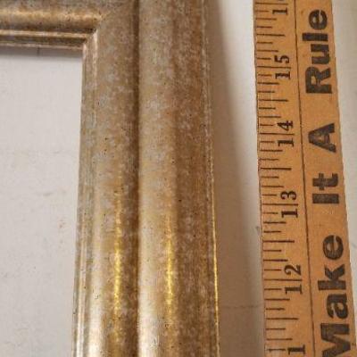 LOT #447: Vintage Deco Wood frame 17"