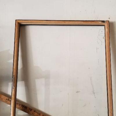 LOT #449: Vintage 18 x 24 Black Wood Frame