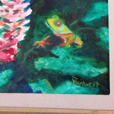 LOT #455: Original FROG in Wildlife Handpainted Selection