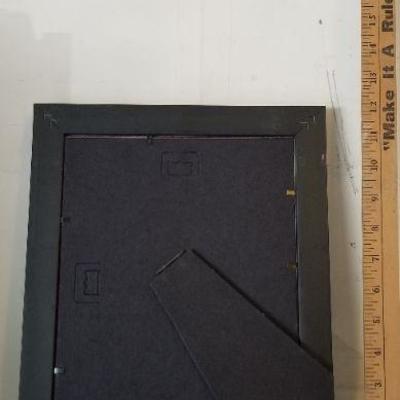 LOT #456: Vintage Black and Brown Frame w/ Glass