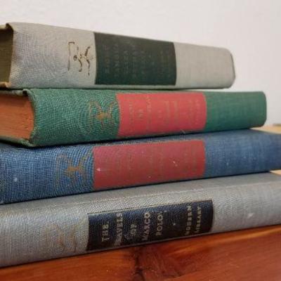LOT #468: Collection of Vintage Hardback Classic Literature Selections