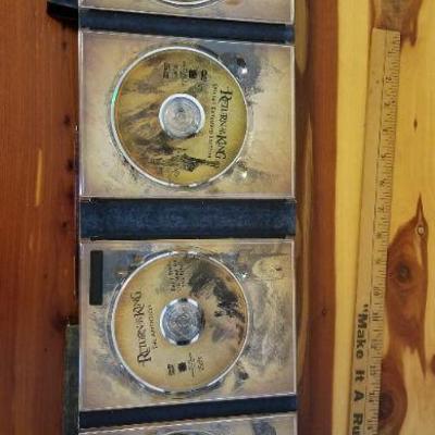 LOT #471: LORD OF THE RINGS Trilogy DVD Sets