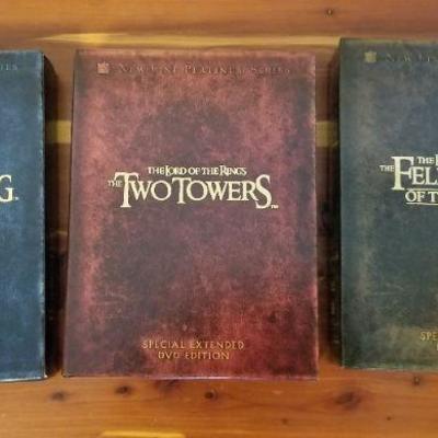 LOT #471: LORD OF THE RINGS Trilogy DVD Sets