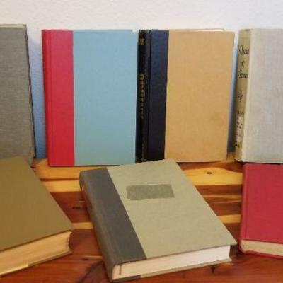 LOT #479: Assorted Vintage Hardback Books