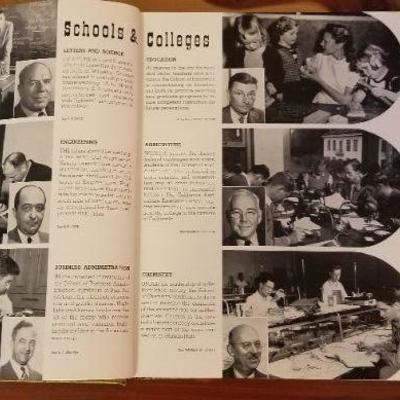 LOT #481: Vintage 1949 Blue Gold University of California Yearbook Hardback 
