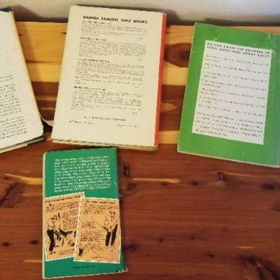 LOT #484: Vintage Golf Guide Books Assorted