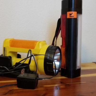 LOT #485: Pair of Safety Lights 