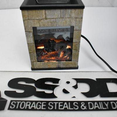 Hearthstone Fireplace Illumination Fragrance Warmer, Works, $25 Retail