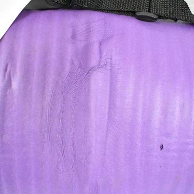 Purple Yoga Mat, BalanceFrom 1/2-Inch Extra Thick High Density. Dented
