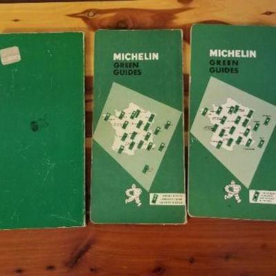 LOT #487: Group of Vintage Michelin Tour Guide Books