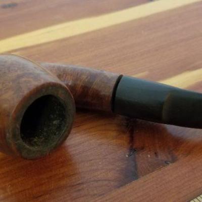 LOT #491: Vintage Wood Pipe