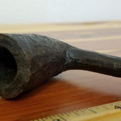 LOT #493: Black Wood Smoking Pipe