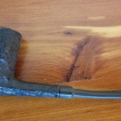 LOT #493: Black Wood Smoking Pipe