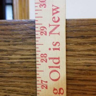 LOT #501: Small Book or Storage Shelf (24.75" Ã— 15" Ã— 29.5")