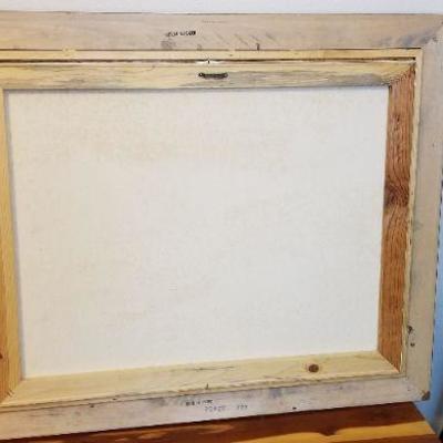 LOT #503: Vintage Handpainted Original Art Lamdscape Selection