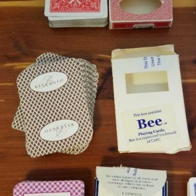 LOT #504: Vintage Assortment of Playing Card Decks