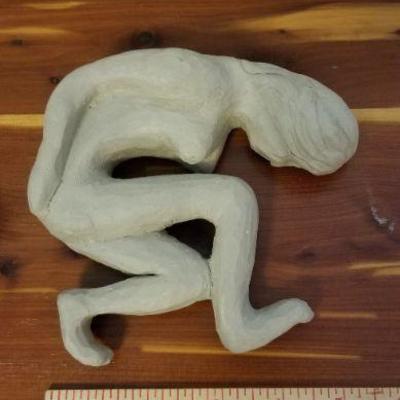 LOT #511: Vintage Clay Sculpture 