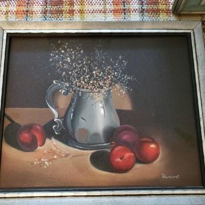 Lot 530: Original Still life Artwork